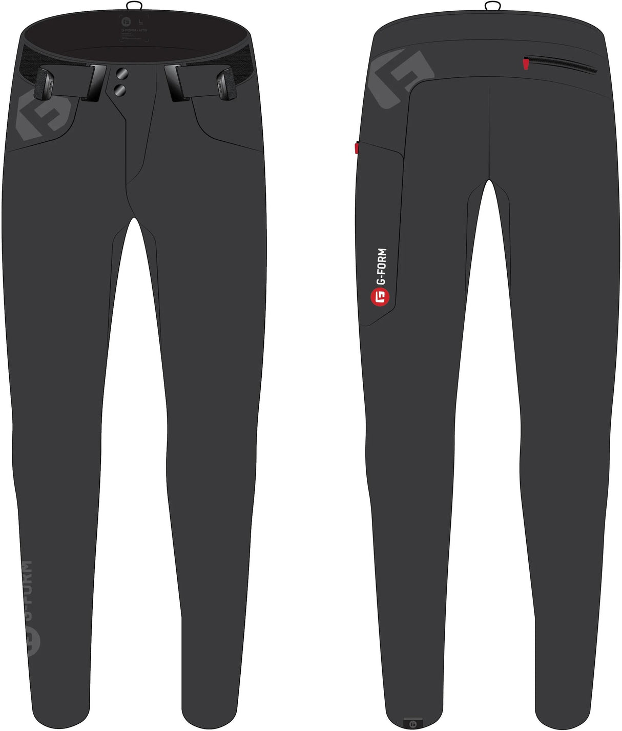 G-Form Regenhose Rhode Pants Herren Regenhose Rhode Pants Herren Größe L