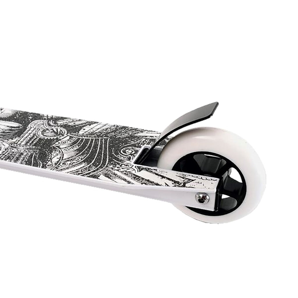 Streetsurfing Torpedo Armor Aluminium Scooter weiß schwarz