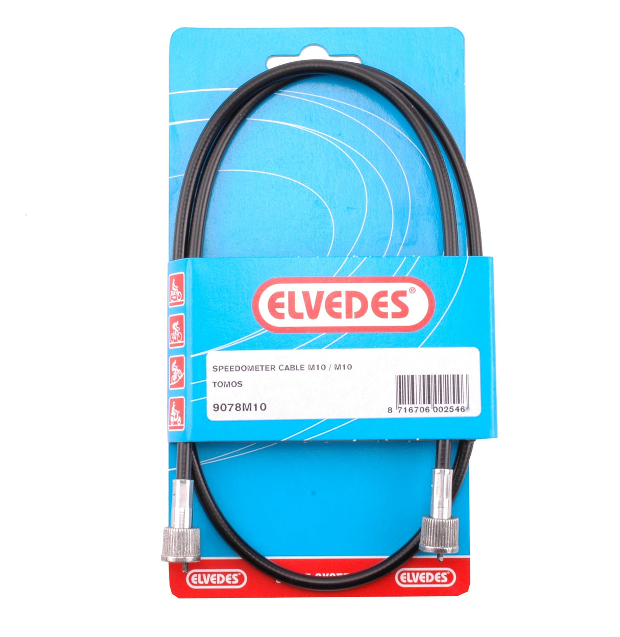 Elvedes cable 78 cm org. Tomos Teller cable