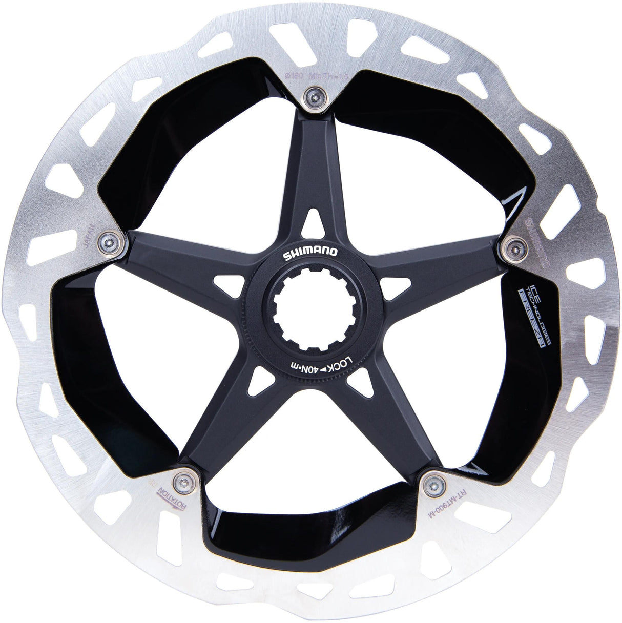 Shimano Bremsscheibe RT-MT900 Mod. 19 Rotorscheibe. xtr 180 mm cl rt-mt900 Eis