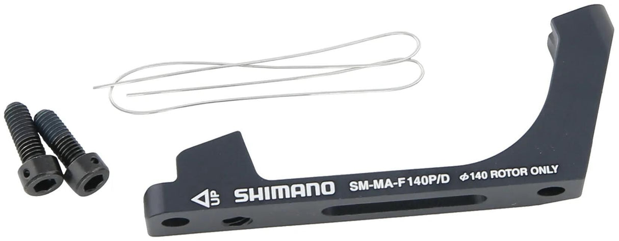 Shimano sm-ma-f140p d Post-Mount-auf-Flat-Mount-Adapter für vordere 140-mm-Bremsscheibe
