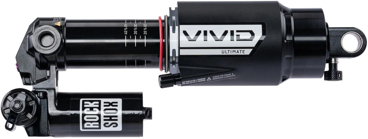 RockShox Stoßdämpfer Vivid Ultimate RC2T Hinterradstoßdämpfer RS ​​Vivid Ult. RC2T 205 x 65 mm