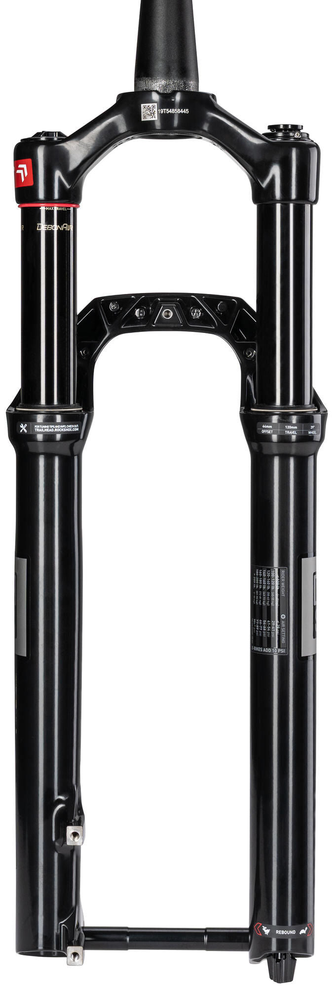 RockShox Federgabel Reba Gold Isolator 3P 27,5 + 29 Booster RS Federgabel Reba G 29 130mm 3P RMT 44 Schwarz