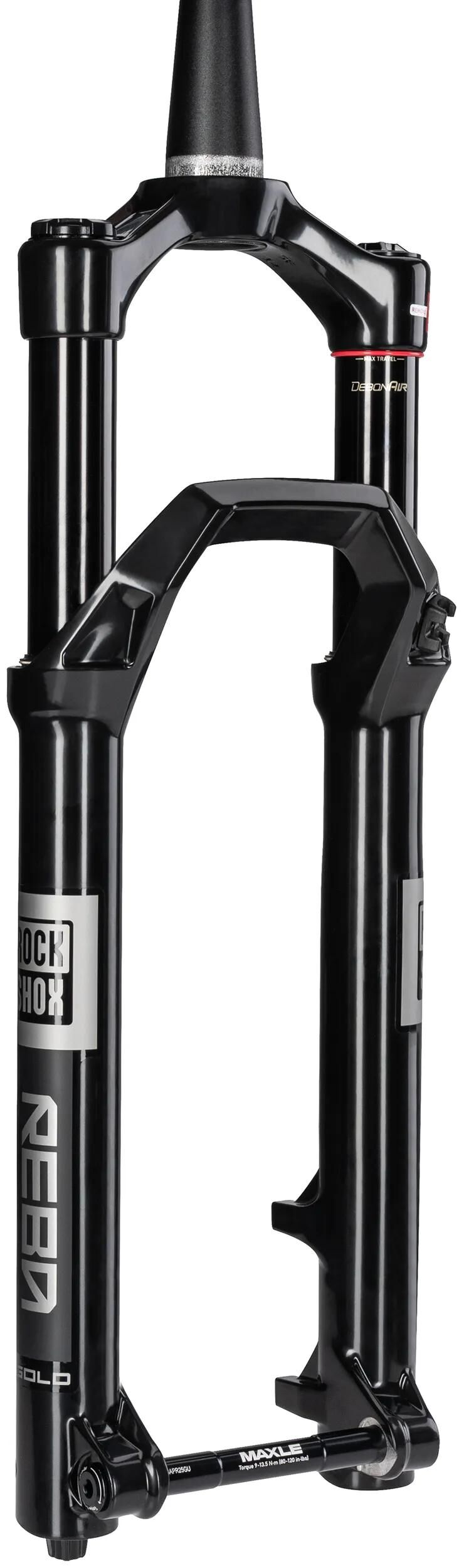 RockShox Federgabel Reba Gold Isolator 3p 27,5 Booster RS Federgabel Reba G 27 110 mm 3p Crn 44 schwarz