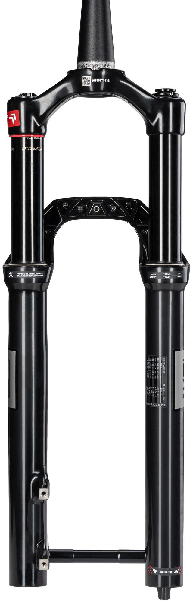 RockShox Federgabel Reba Gold Isolator 3p 27,5 Booster RS Federgabel Reba G 27 130 mm 3p RMT 44 schwarz
