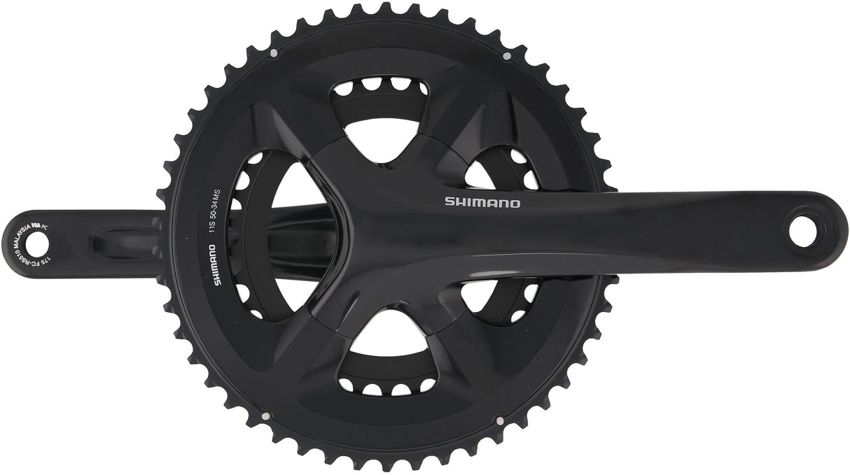 Shimano Kurbelgarnitur 105 fc-rs510 Kurbelgarnitur Shim.105 fcrs510 36 46t.175mm ht2 11sp