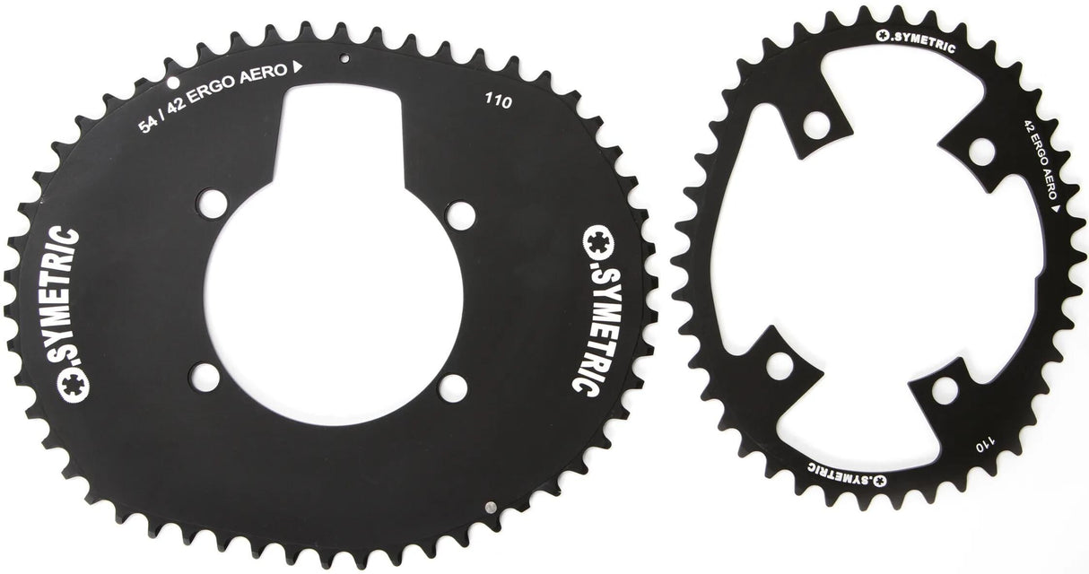O.symetrisches Kettenblatt, ergo aerosymetrisches Kettenblatt, ergo aerosym.58 44t.kit