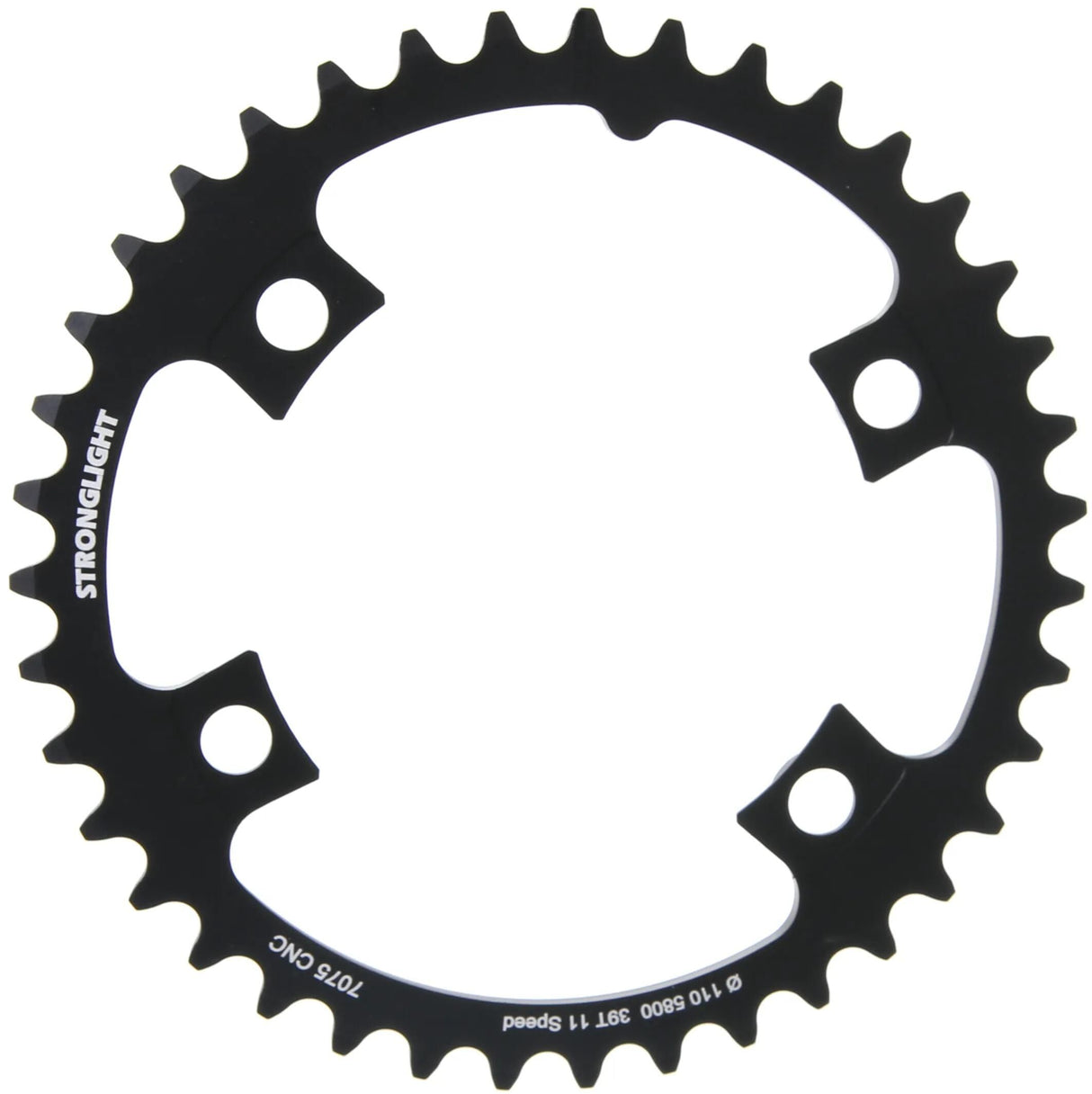 Stronglight Kettenblatt mod. 17 Kettenblatt stark. 39t inneres Aluminium schwarz