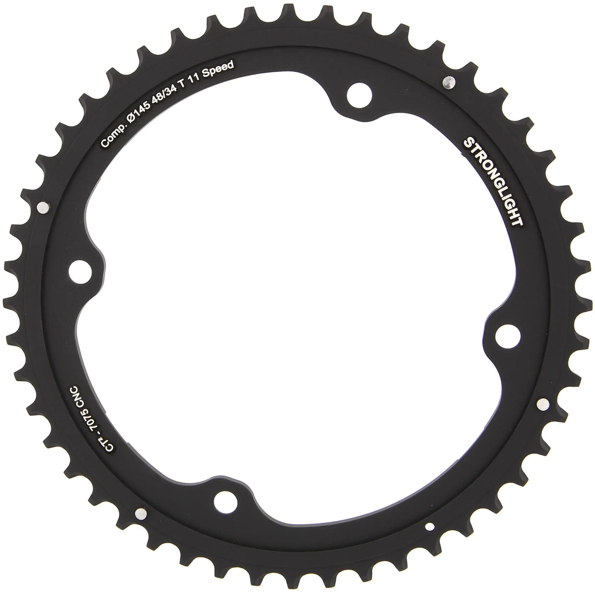 Stronglight Kettenblatt CT2 Mod. 17 Kettenblatt stark. ct2 48t äußere Cer.-Tefl.-Beschichtung.