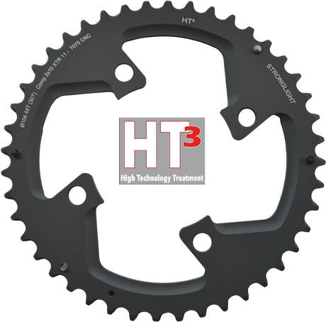 Stronglight MTB Kettenblatt HT3 mod. 17 Kettenblatt stark. ht3 30t inneres Alu schwarz