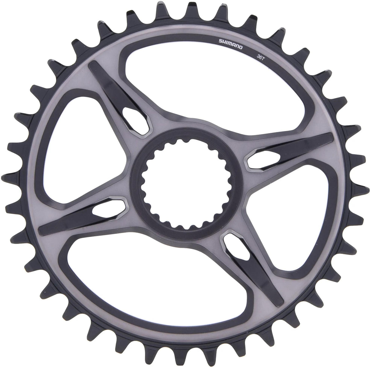 Shimano Kettenblatt xtr sm-crm95 mod. 19 Kettenblatt-Unterlegscheibe. xtr 36t.4-arm,fc-m9100