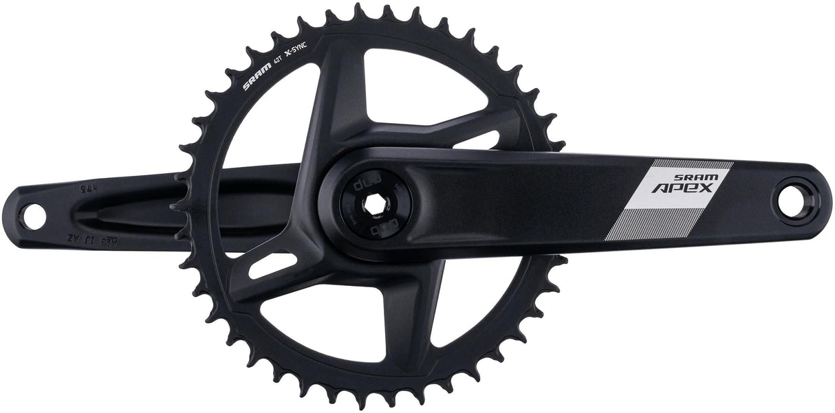 Sram Kurbelgarnitur Apex 1 Kurbelgarnitur Apex 1 42t 175mm Cannondale AI