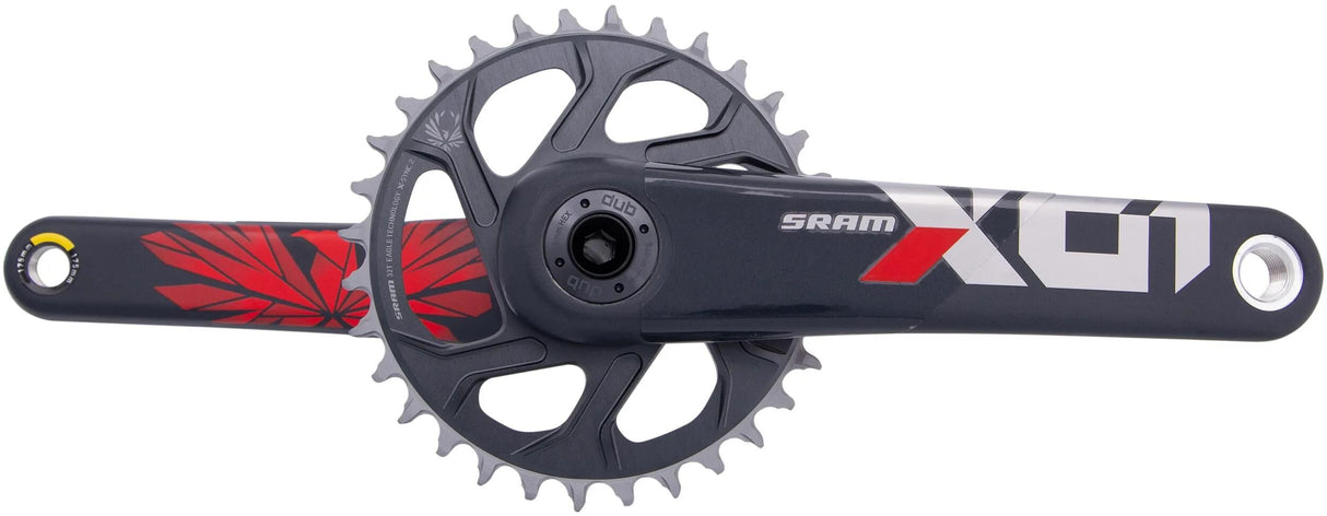 Sram Kurbelgarnitur X01 Eagle Kurbelgarnitur X01 Eagle 32T Boost 175mm Oxy Red