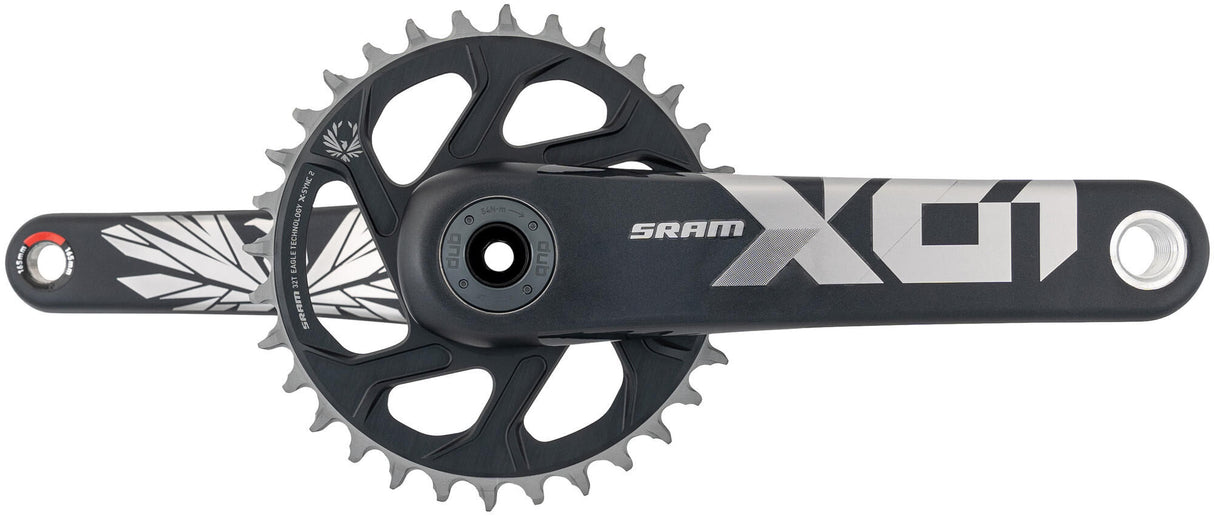 Sram Kurbelgarnitur x01 Eagle Kurbelgarnitur x01 Eagle 32t Super Boost+ 165mm