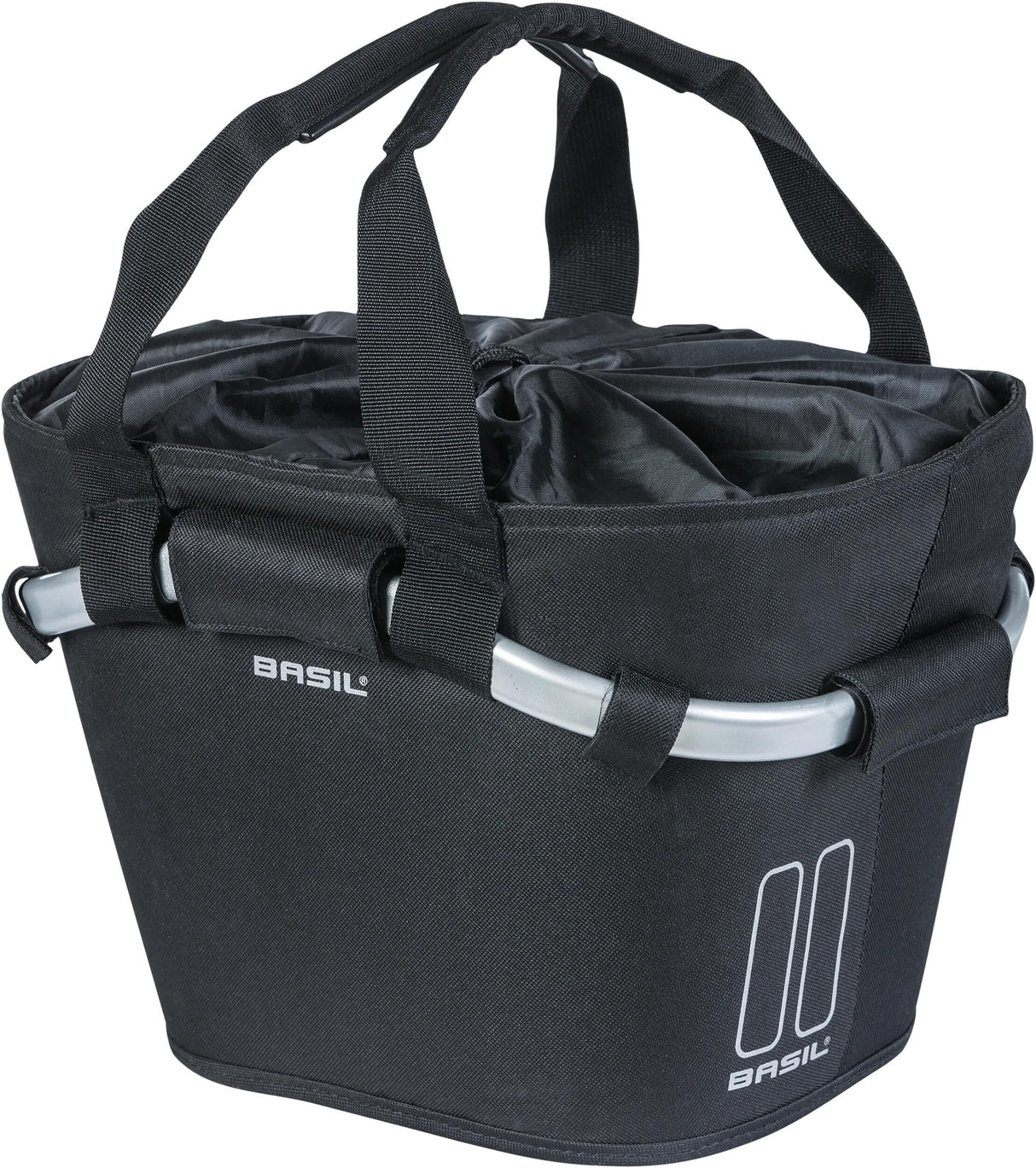 Basil Classic Carry All KF - Fahrradkorb - zuerst - schwarz
