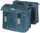 Basil Doppelte Fahrradtasche Elegance Mik 40-49 Liter – Kombiblau