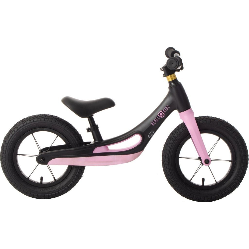 Rebel Kidz Laufrad schwarz rosa