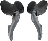 Shimano Einstell-Bremshebel-Set 2 x 8 Gang Claris ST-R2000 – Grau Schwarz