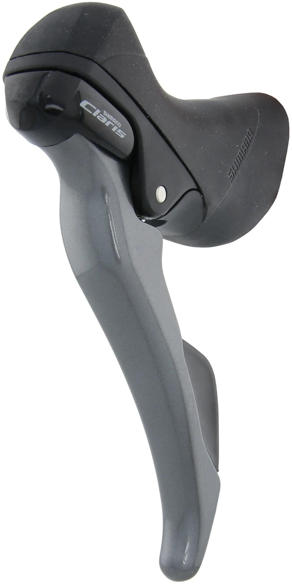 Shimano-Einsteller (links) mit Bremshebel 2-Gang Claris ST-R2000 – grau schwarz