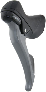 Shimano-Einsteller (links) mit Bremshebel 2-Gang Claris ST-R2000 – grau schwarz