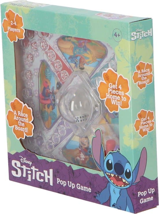 Jonotoys Stitch Pop Up Spill net ze nerven