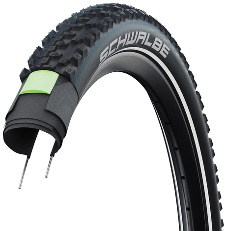 Schwalbe Smart Sam Plus 26x2,35 (60-559) kabelgebundene Performance Line DD Addix Schwarz+Reflex