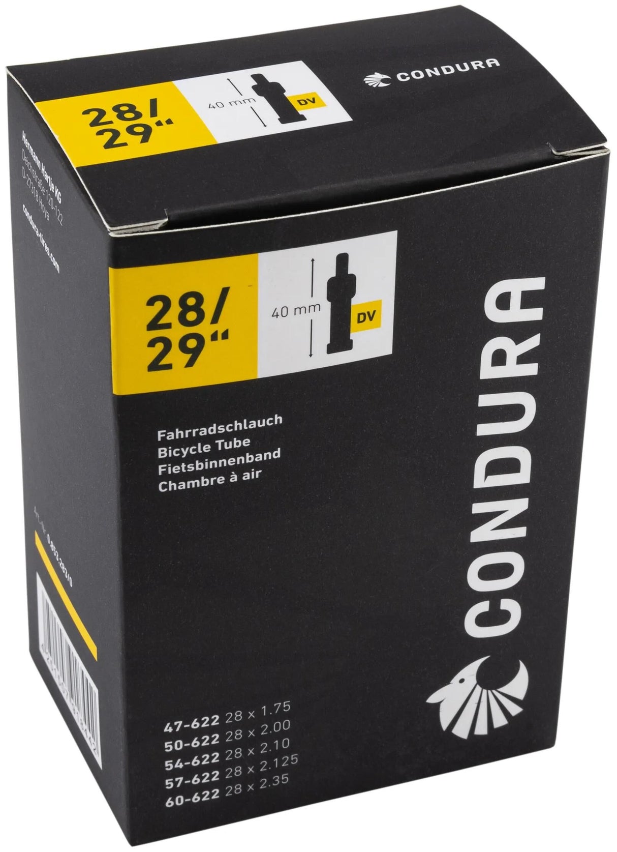 Condura-Schlauch – 28 29 Schlauch 28 29 DV40 47 60–622