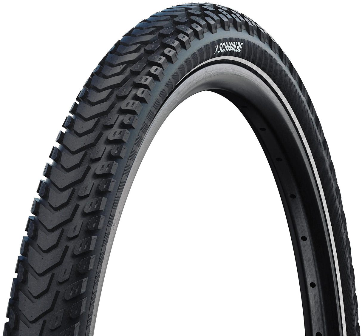 Schwalbe Marathon Mondial – kabelgebunden – Addix – Raceguard – 27,5 x 2,40 – Schwarz + Reflex