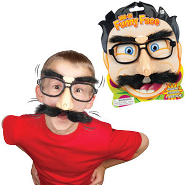 Funny face (opwindbaar). 5+ | 6 stuks