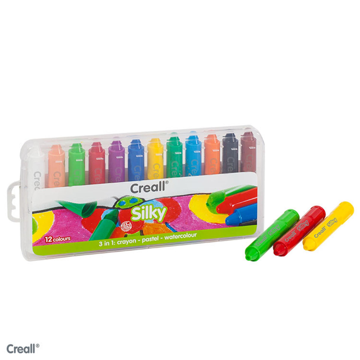 Creall Filzstifte 3-in-1 12 Stück