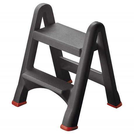 Curver faltbarer Tritthocker Anthrazit 48,6x17,2cm