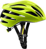 Mavic Rennhelm Aksium Elite Helm Aksium Elite M Saf.Yel. Blackmetal