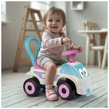 Dolu Laufwagen rosa weiß