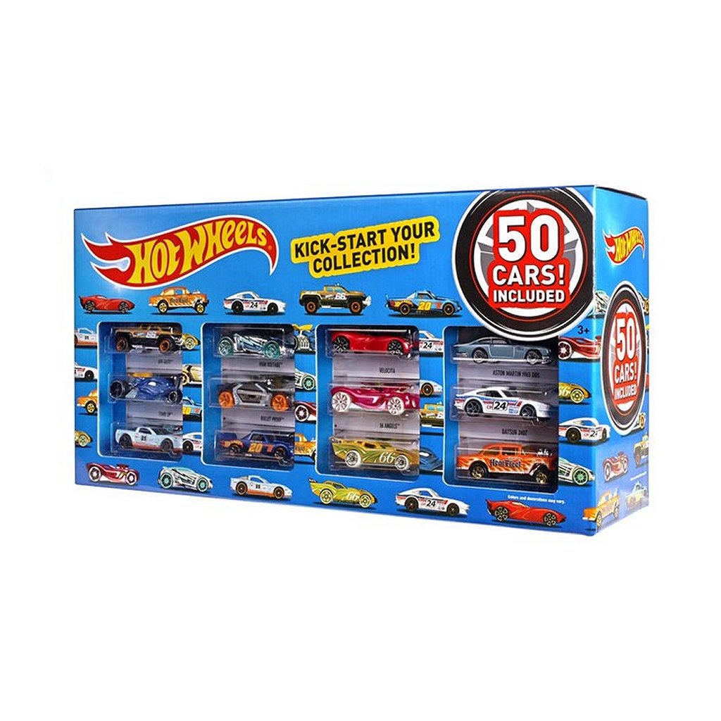 Mattel Set vun 50 Autoen