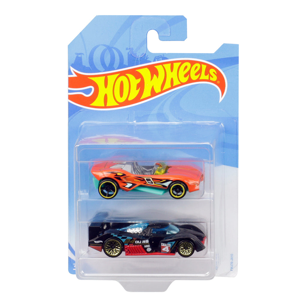 Mattel Hot Wheels 2er-Pack sortiert | 12 Stück