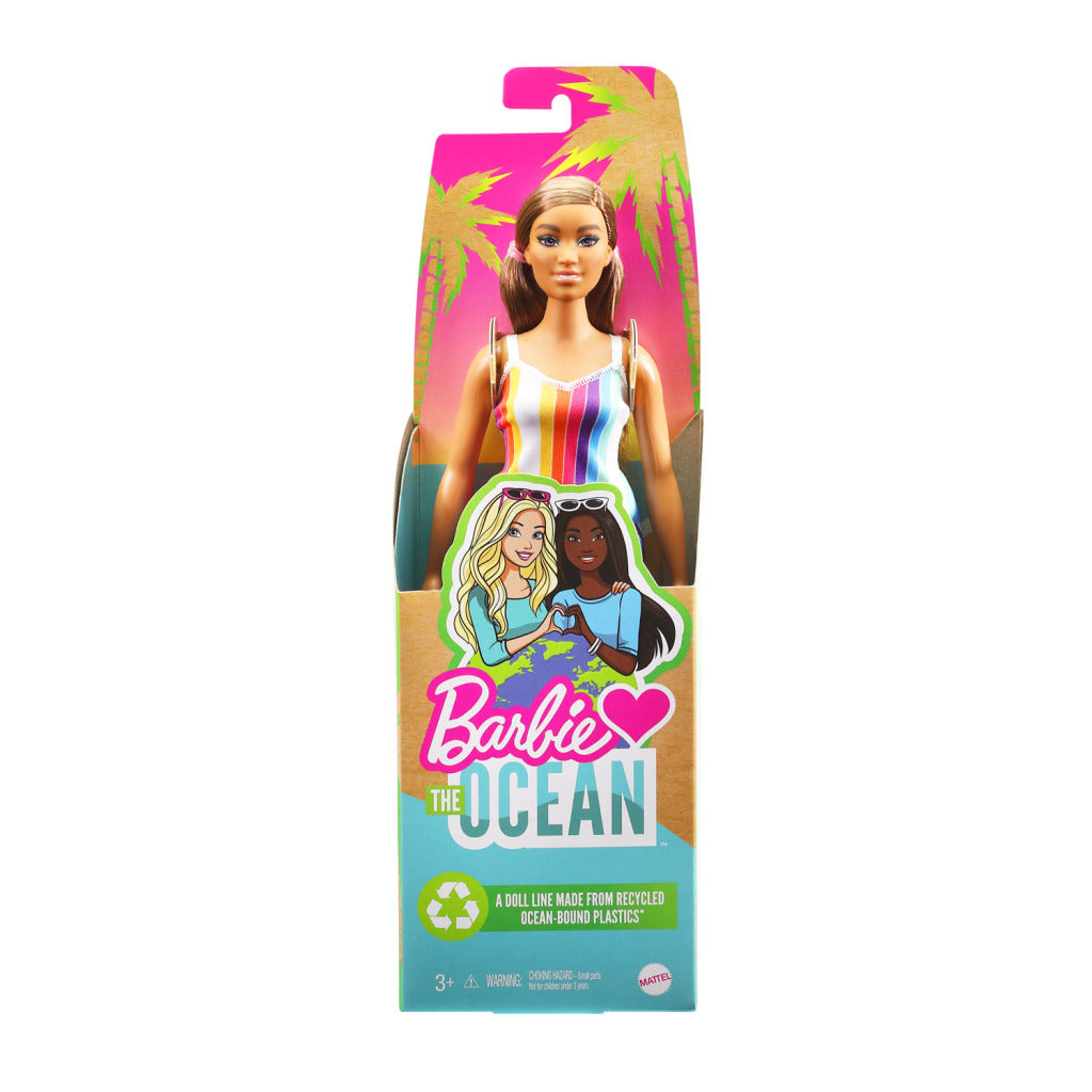 Barbie liebt das Ozean Pop Regenbogenkleid