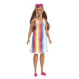 Barbie ama l'abito arcobaleno pop oceanico