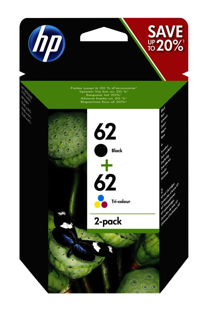 HP 62 zw und kl combipack n9j71ae