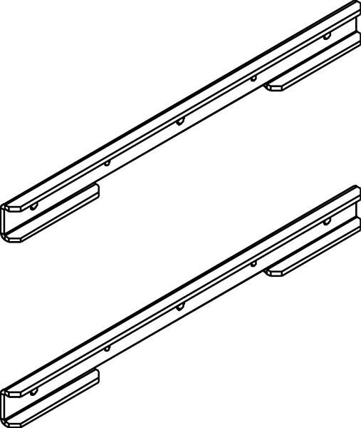 Neomounts fpma-vesa120 LCD-Vesa-Adapterstreifen, 10-32, 35 kg, 75 x 75 100 x 100 mm, Silber