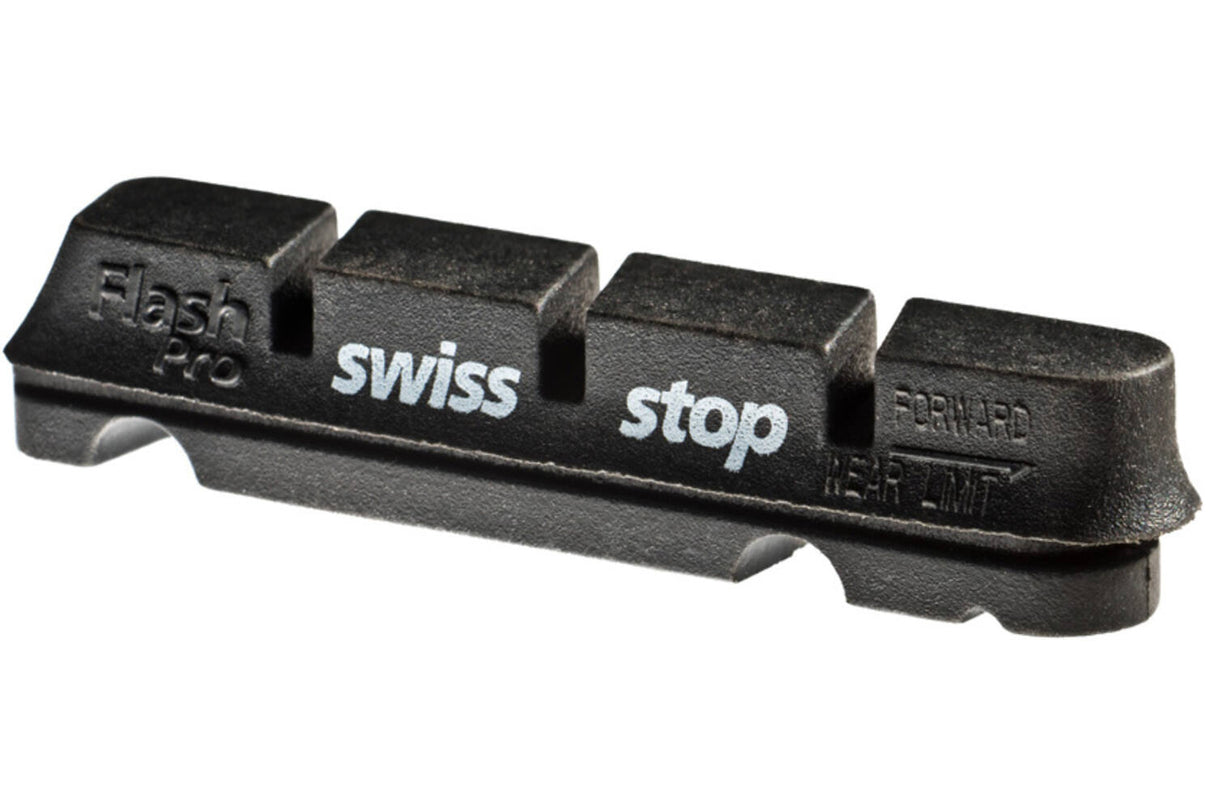 SwissStop - Brake Block Set Flash Pro Original Black - Shim SRAM