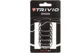 Trivio - Distanzstück 5mm 1 1 8 Aluminium schwarz - 5 Stück