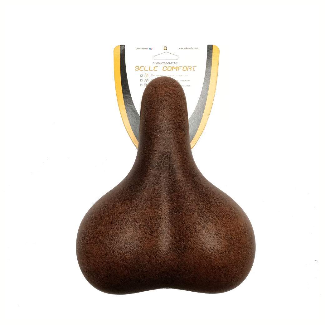 SELLE COMFOFFIT SELLA SADLE CITY BROWN, senza cappio