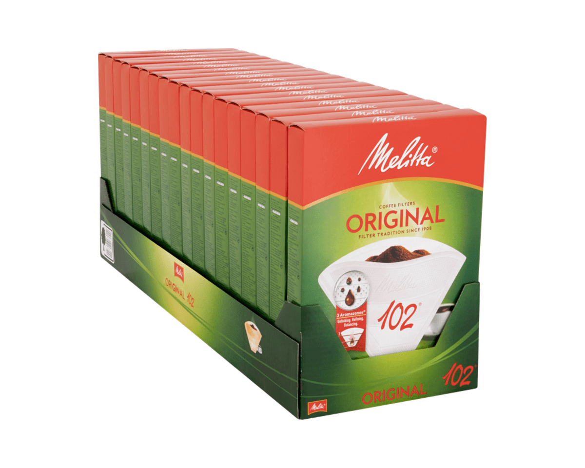 Melitta Kaffeefilterbeutel 1x4 Box (9x 80 Stück)