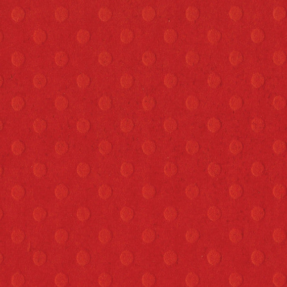 Bazzill • Dot Swiss 30,5x30,5cm Feuerball