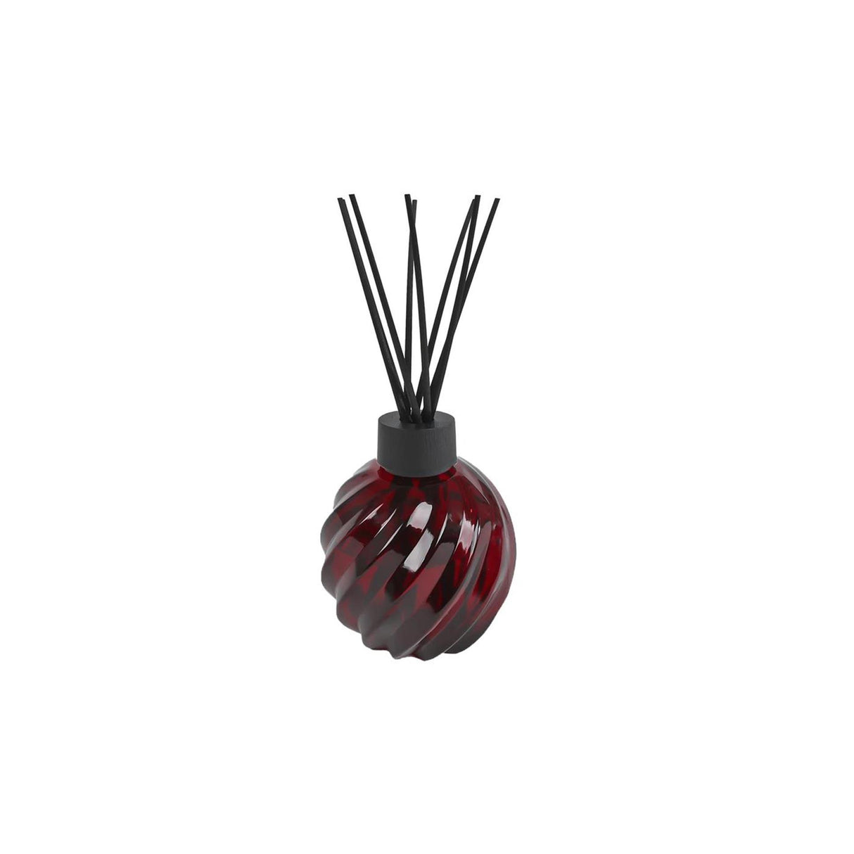 Geurverspreider aroma art 800ml burgundy red glas 12x12x39cm