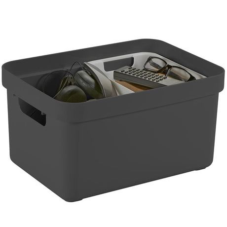 Sunware Sigma Home Aufbewahrungsbox 13l Anthrazit