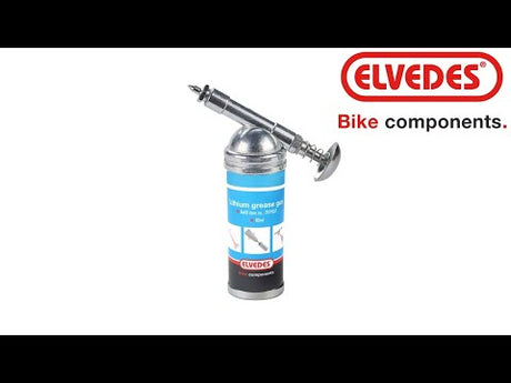 Elvedes Fettpistole Sprühnadel 5 cm 4 mm für Rollenbremse 2023155