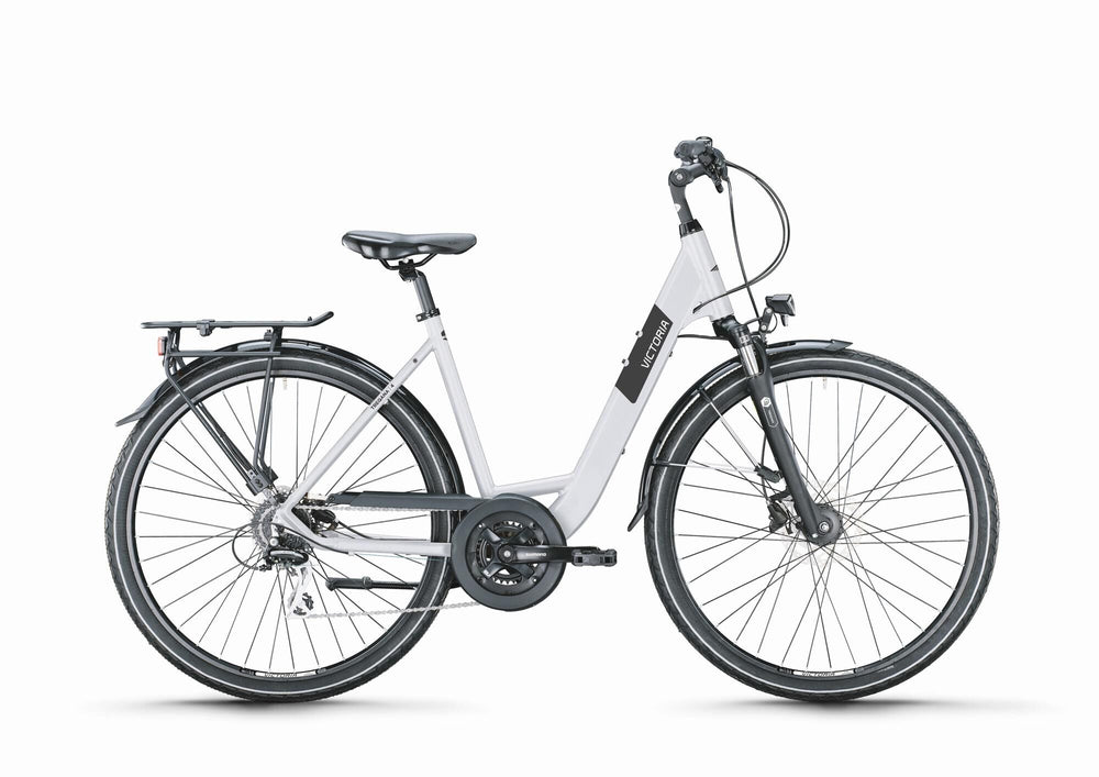 Victoria Trekkingrad Treqana 4 Mod. 24 Fahrrad Vict.Treqana 4 28 46 Wave 24SP Magic White