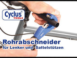 Cycplus Zyklenrohrschneider inklusive Ersatzklinge und Entgratungsklinge