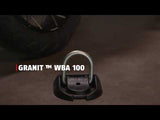 ABUS WBA100 Wand - Bodenankerschloss - Schwarz